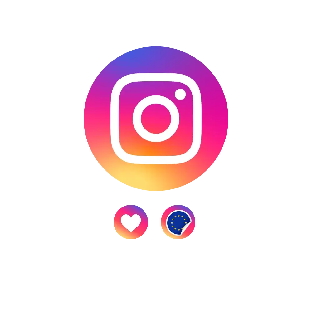 Europäische Instagram Likes