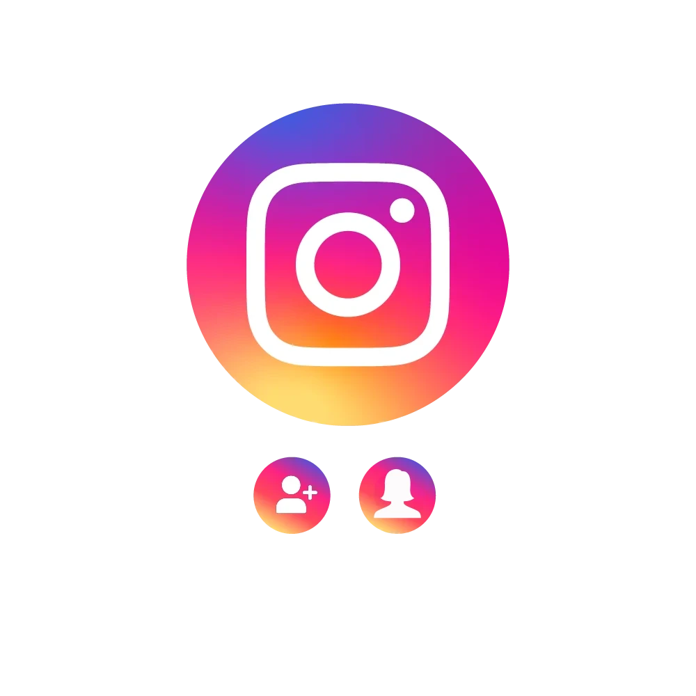 Weibliche Instagram-Follower